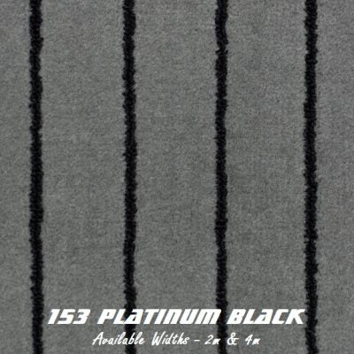 Marine Carpet PLATINUM BLACK - 2 Meter Wide