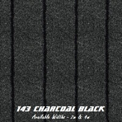 Marine Carpet CHARCOAL BLACK - 2 Meter Wide