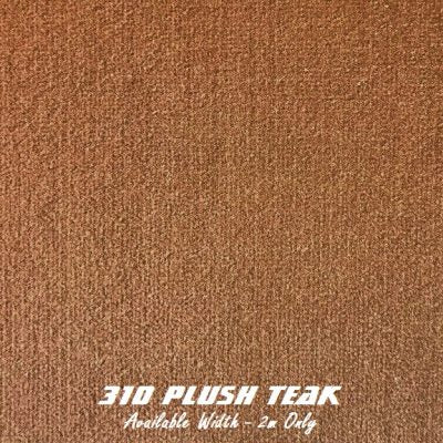Marine Carpet PLUSH TEAK - 2 Meter Wide